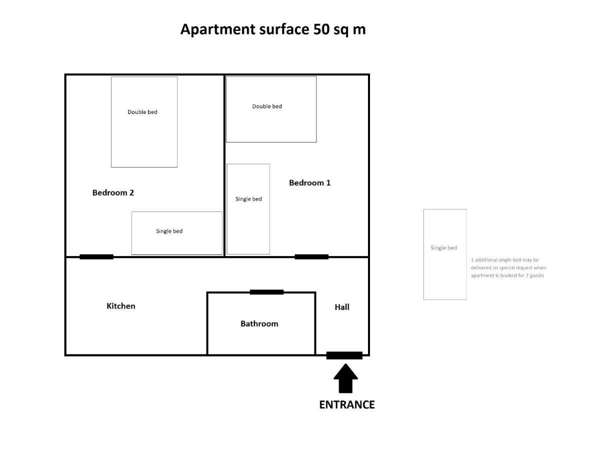 Light Apartment Zyblikiewicza Street Krakow Bagian luar foto