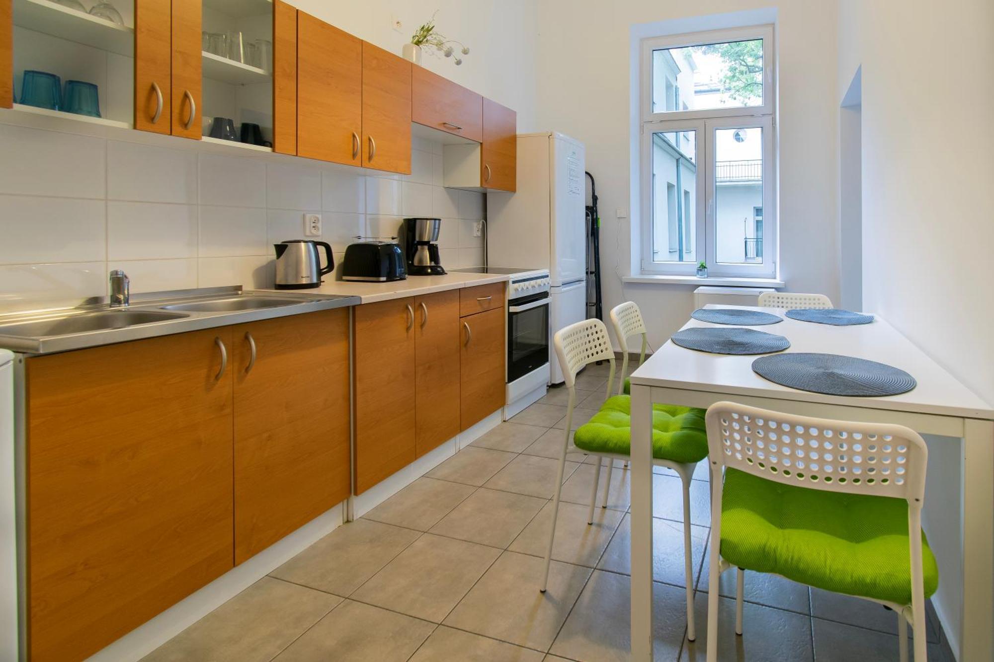 Light Apartment Zyblikiewicza Street Krakow Bagian luar foto